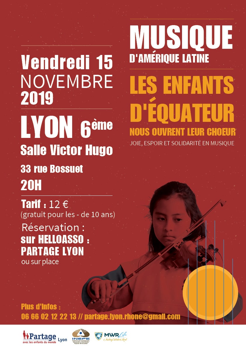 Affiche concert INEPE à Lyon